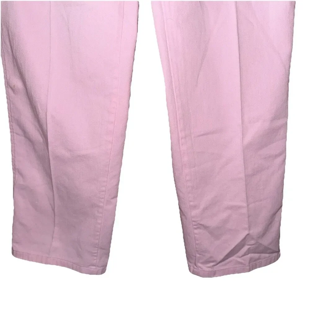 Vintage Polo Ralph Lauren Pink Pleated Palm Desert Pant Ivy League NOS 33x36 - Picture 5 of 16